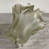 Frosted white glass lampshade