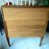 Louis XVI style secretary with walnut donkey