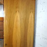 1960s varnished wardrobe with mirror
