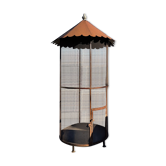 Cage oiseaux volière en fer forgé