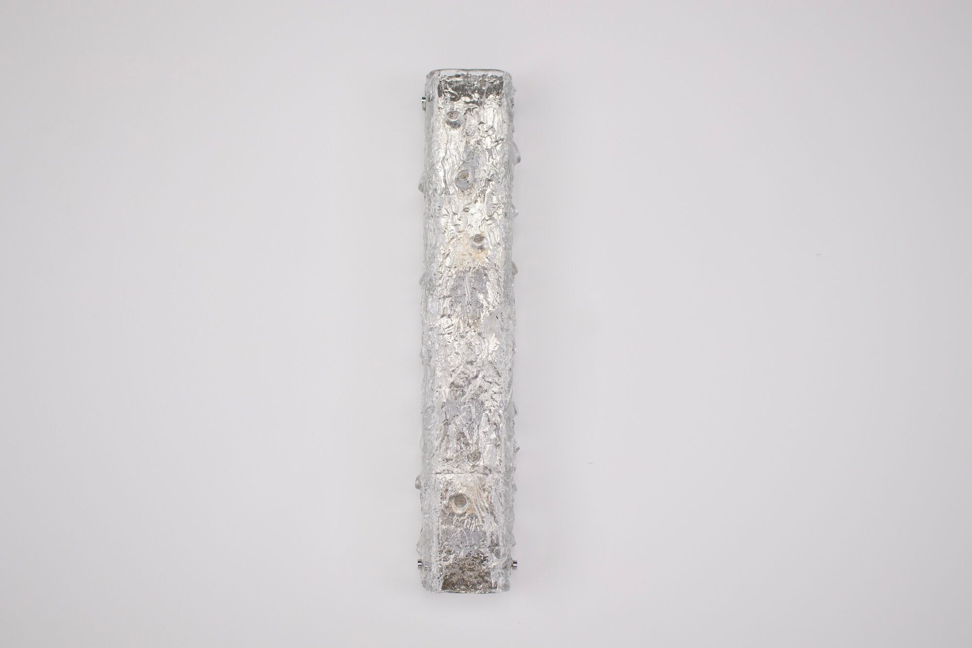 Wall lamp ice glass "bark".