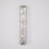 Wall lamp ice glass "bark".