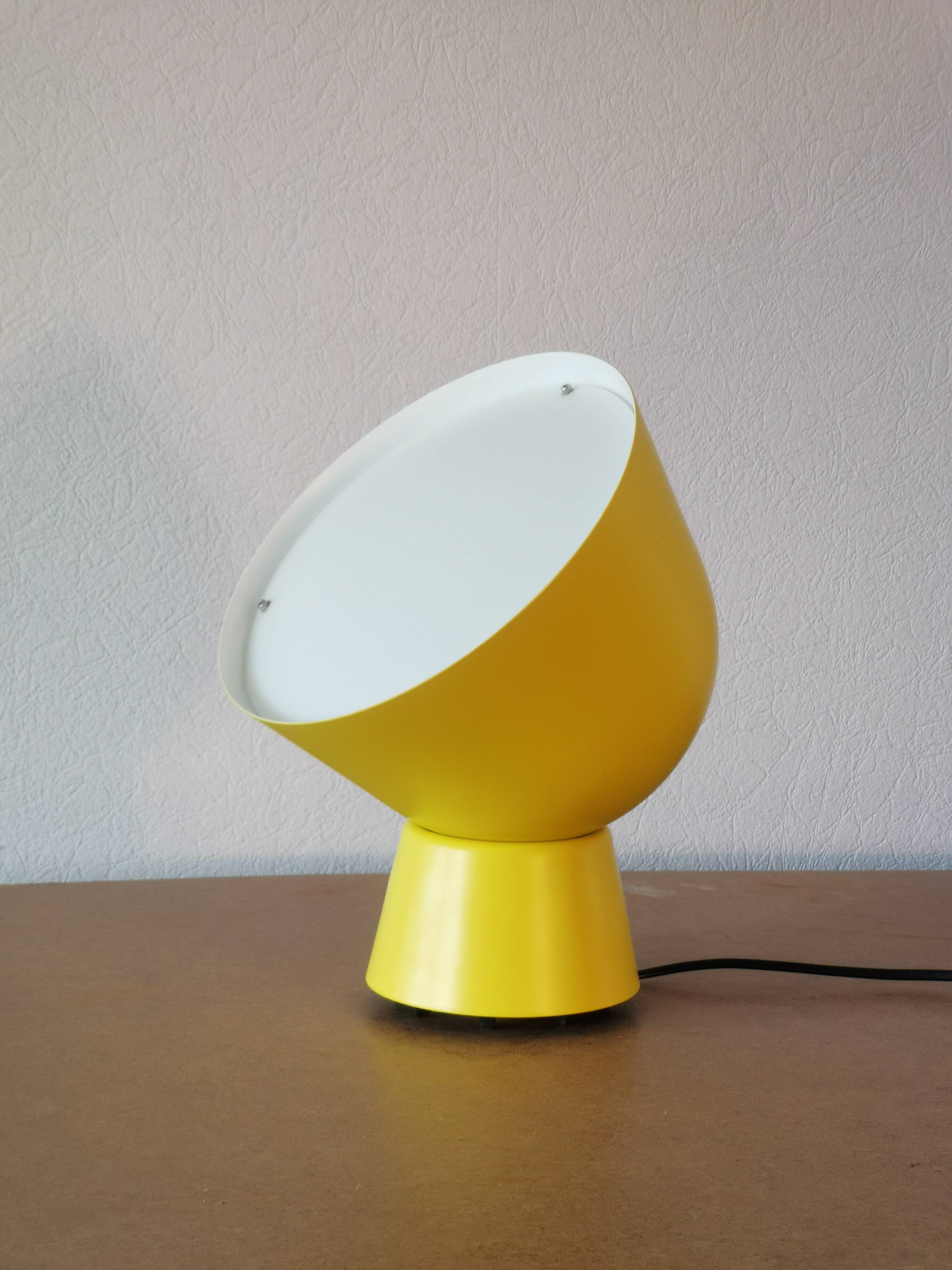 Ola Wihlborg yellow Scandinavian lamp or wall light for Ikea, 2017.