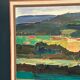 Huile sur toile originale – « Paysage » par Sune Blomqvist – Signé