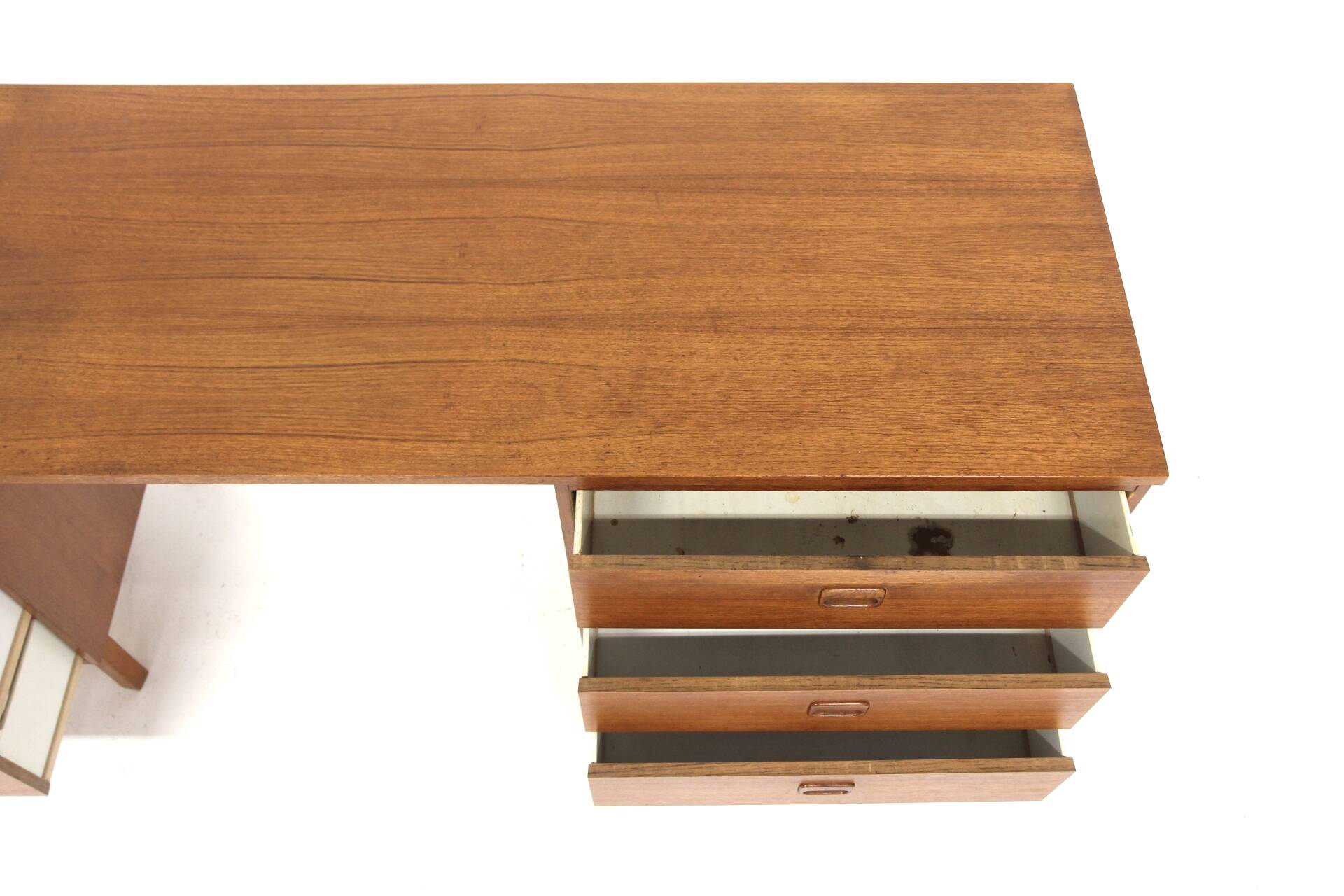 Bureau scandinave en teck, Suède, 1960