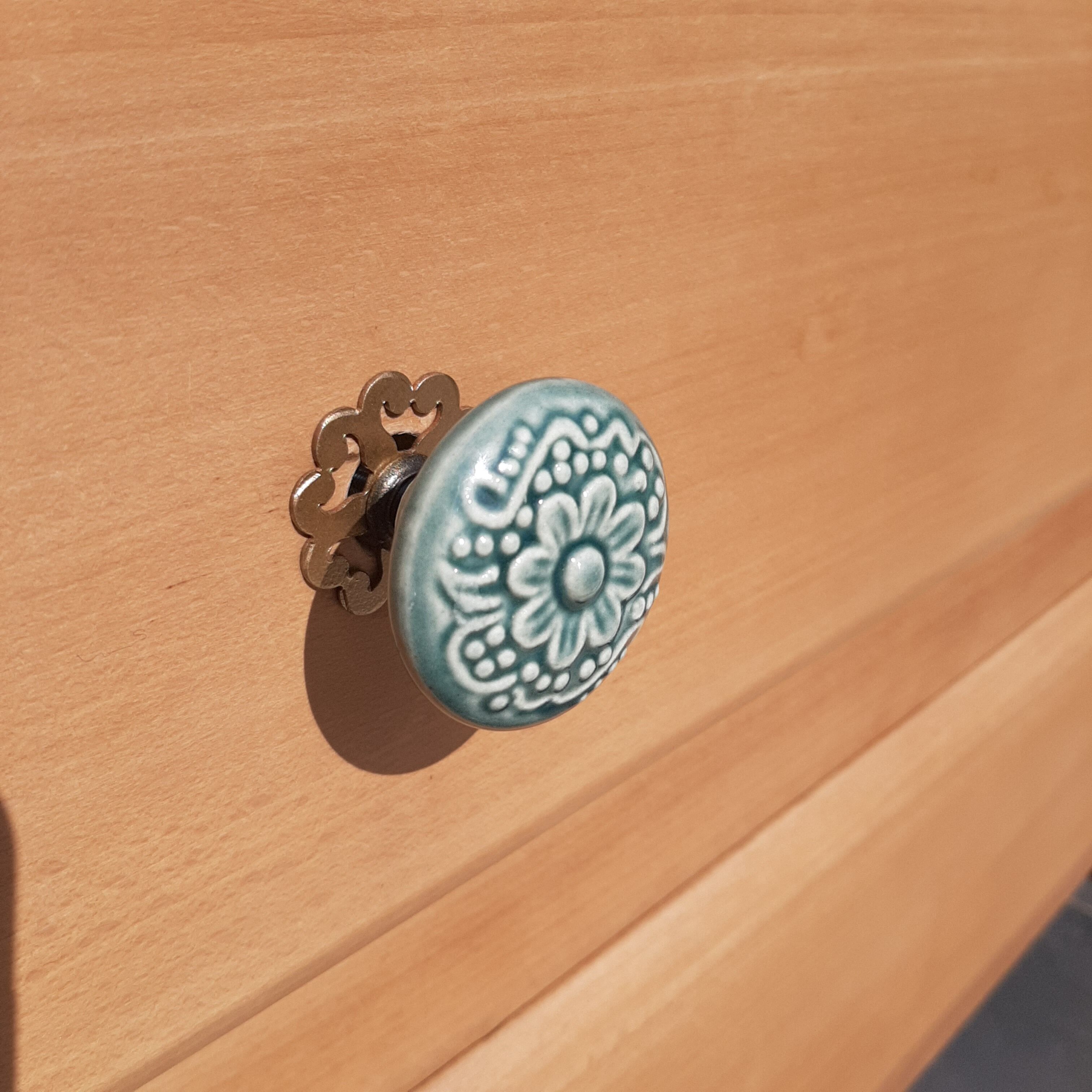 Vintage chest of drawers 3 drawers natural wood