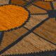 Scandinavian 20th century modern flat weave rug by Britta Swefors. 212 X 13