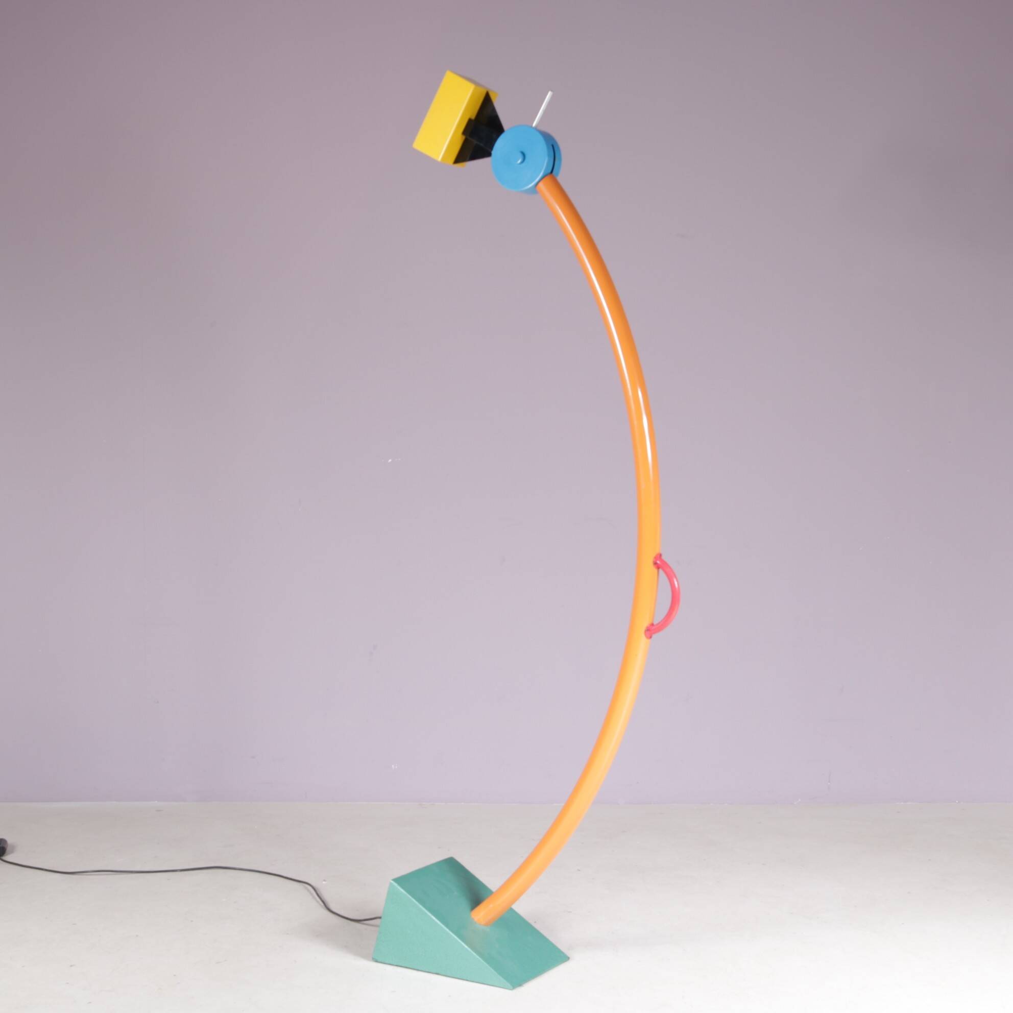 1980s Tree tops floor lamp by Ettore Sottsass for Memphis Milano Italy