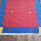 Handmade Indo Gabbeh rug 233x171cm