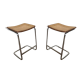 Paire de tabourets 1970