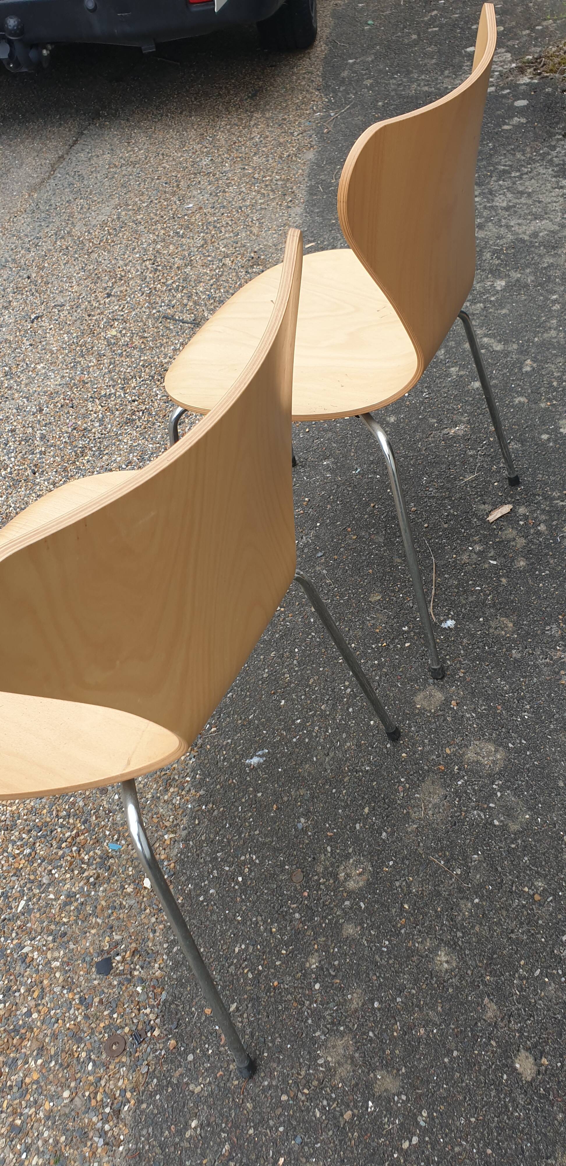 Pair of designer chairs