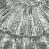 Plafonnier en verre relief sablé RZB