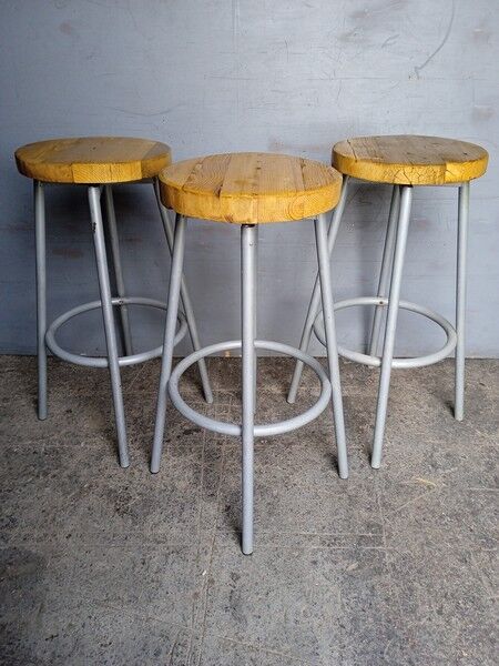 Set 3 bar top stools