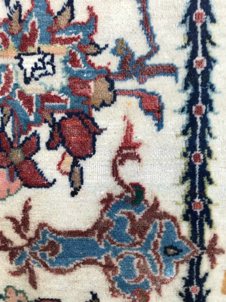 Handmade Isfahan persian carpet 104x150cm