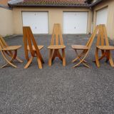 Series 5 Epona chairs designed by Francis Taglan France