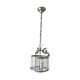 Tin grey metal hanging