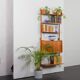 Scandinavian modern wall shelving system Ergo in teak by J. Texmon, Norway, 1960s