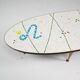 Vintage Mosaic Side Table, 1950s