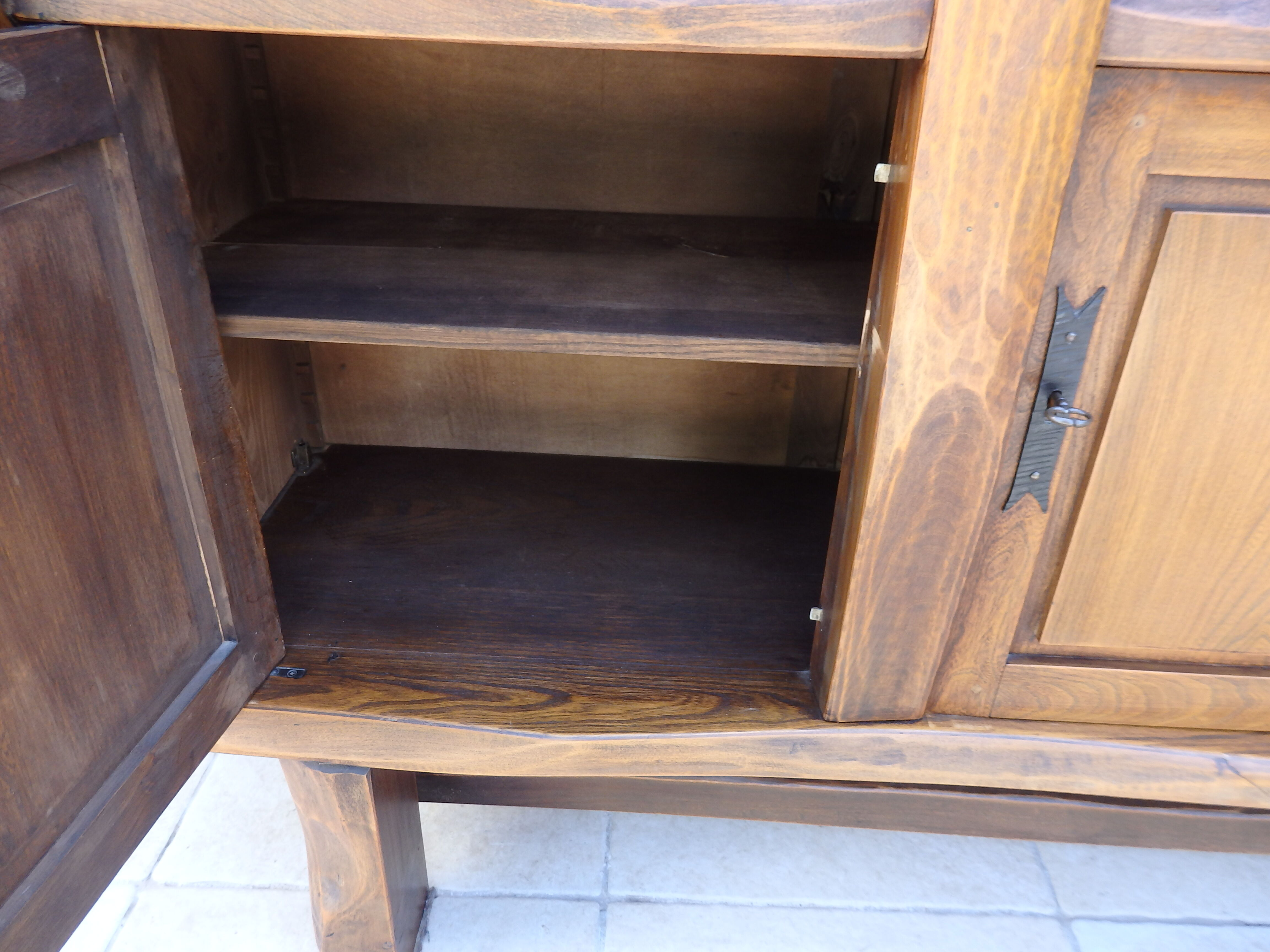 Rustic sideboard from the Aranjou brand, 70s/80s