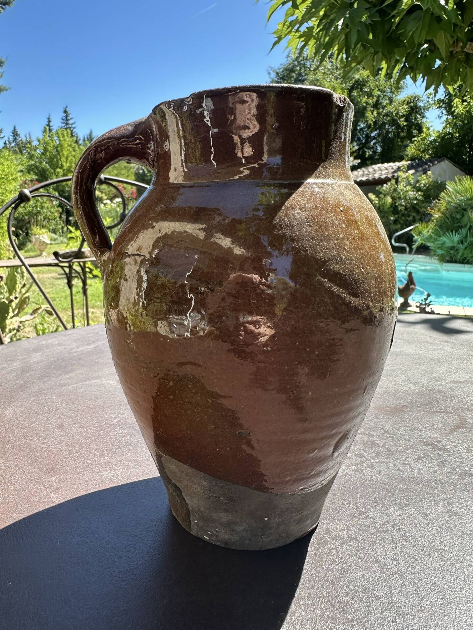 Pichet poterie en terre cuite
