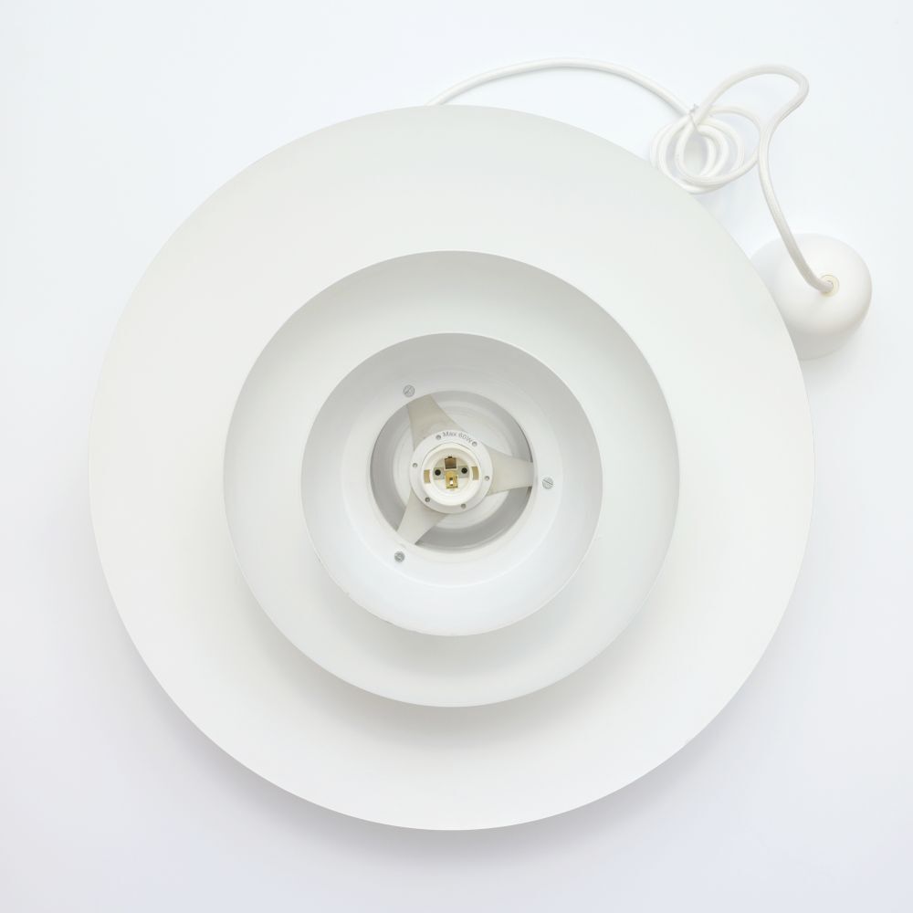 Danish white Junge hanging lamp, 70