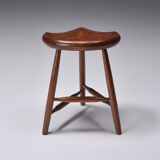 Studio furniture american craft stool - 1960s