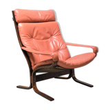 Armchair siesta leather by Ingmar Relling for Westnofa