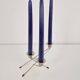 Postmodern Wire Spring Candleholder in Metal, 1980s