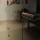 Black lacquered and brass design 70/80