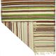 Vintage Striped Turkish Kilim Rug 170x345 cm Handmade Wool