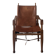 Safari armchair in wood & cognac leather by Wilhelm Kienzle for Wohnbedarf 1950