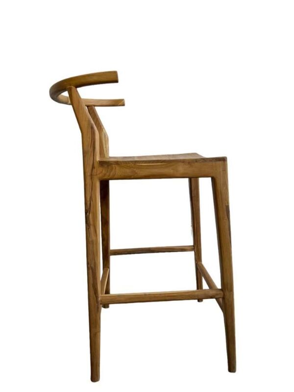 Tabouret de cuisine / tabouret de bar en bois wabisabi rétro (plusieurs)