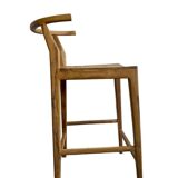 Retro wabisabi wood kitchen stool / bar stool (multiple)