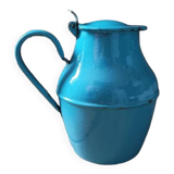 Broc Pitcher Metal Patinated Blue Enameled dpmc 0923214