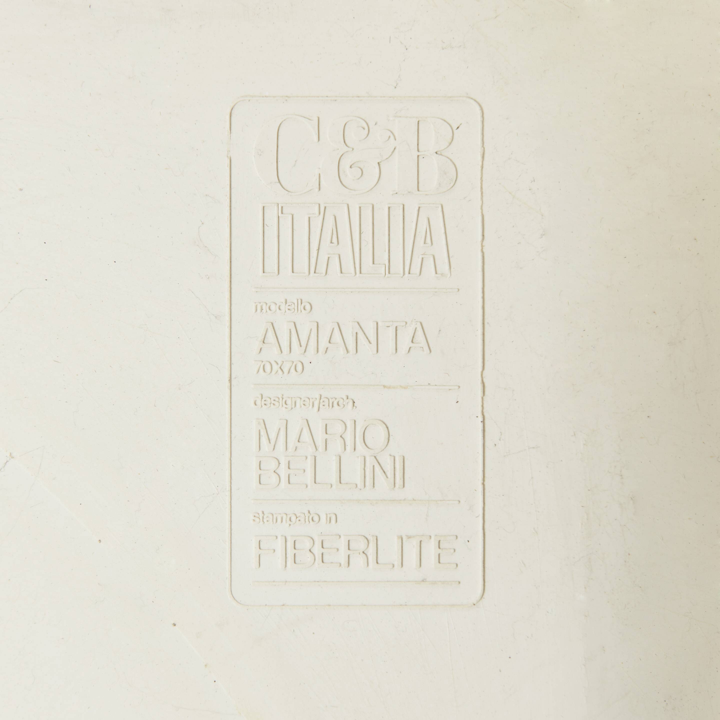 Amanta lounge set by Mario Bellini for C&B Italia
