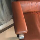 Leather desk chair