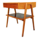 Table TV en chêne Jiràk par Drevotex, Vintage Tchèque 1960s