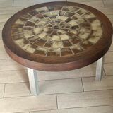 Ceramic coffee table vintage design 60s