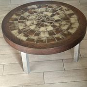 Table basse céramique design vintage années 60