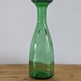 Vase verre vert