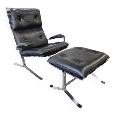 Fauteuil lounge vintage / fauteuil une place 'the Joker pour Airborn'