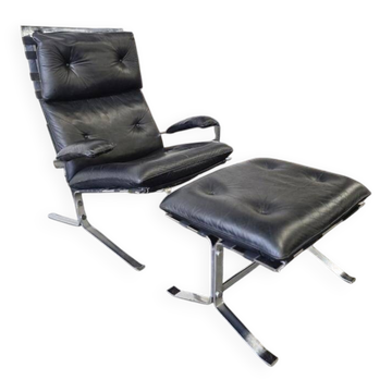 Fauteuil lounge vintage / fauteuil une place 'the Joker pour Airborn'