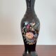 vase noir en verre