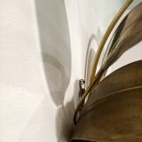 Golden wall lamp