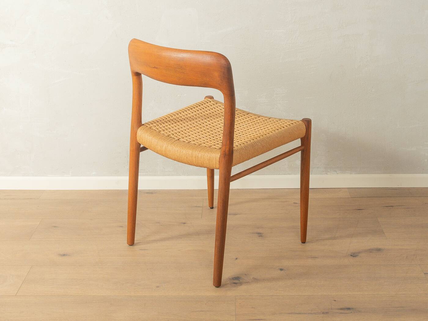 Model 75 dining chair set by Niels O. Møller, 1950s