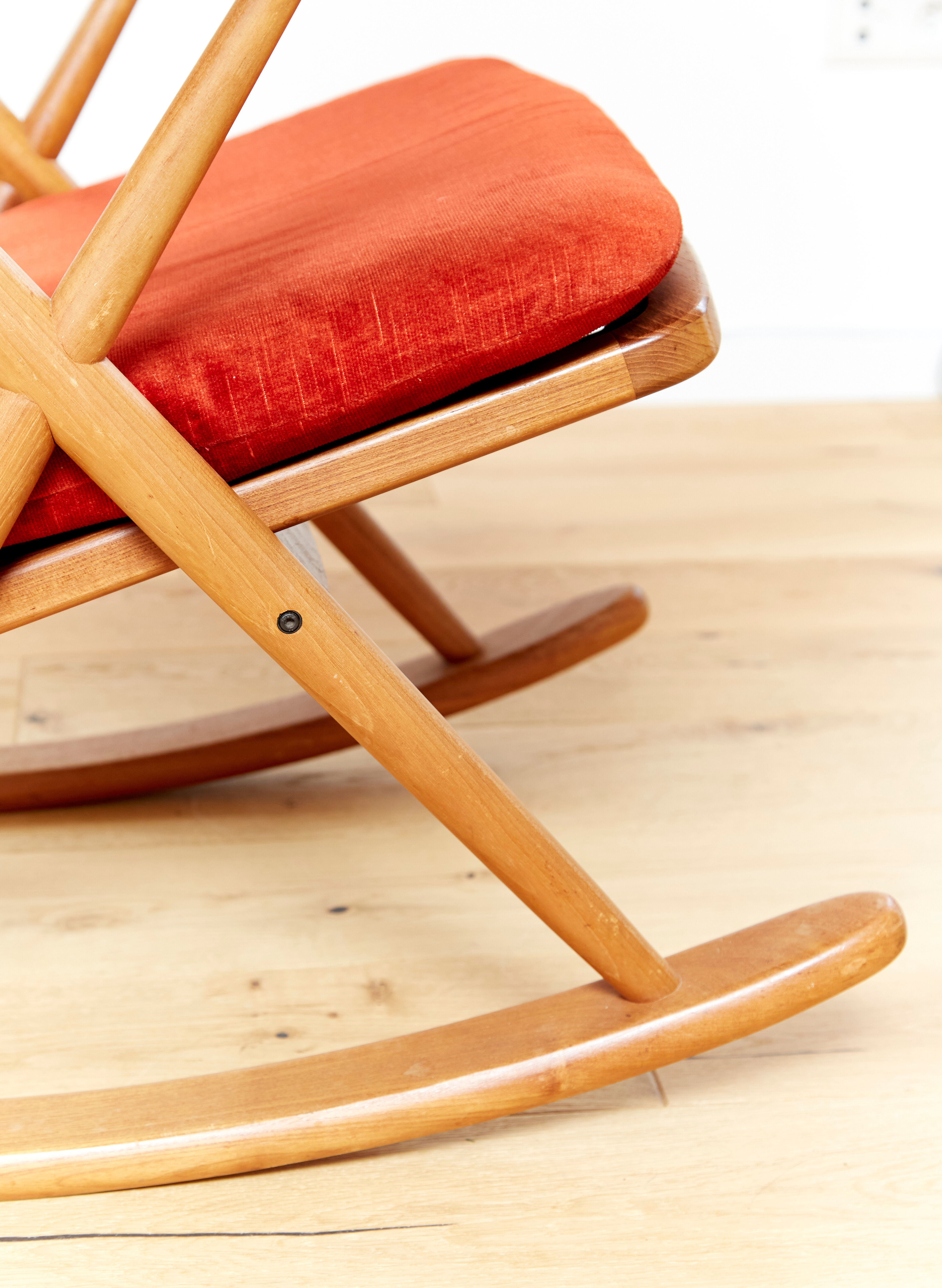 Rocking-chair by Frank Reenskaug for Bramin