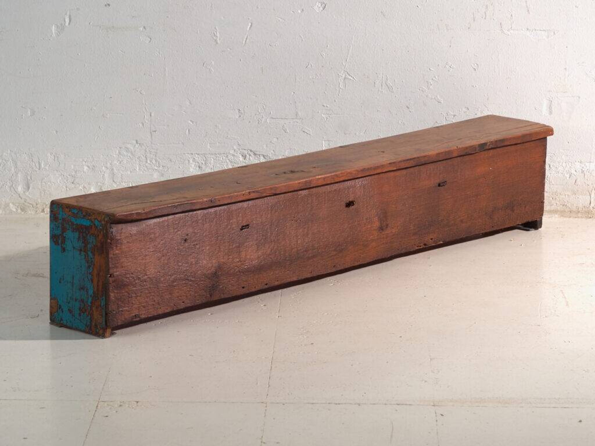 Antique low elm wood furniture – China, around 1900