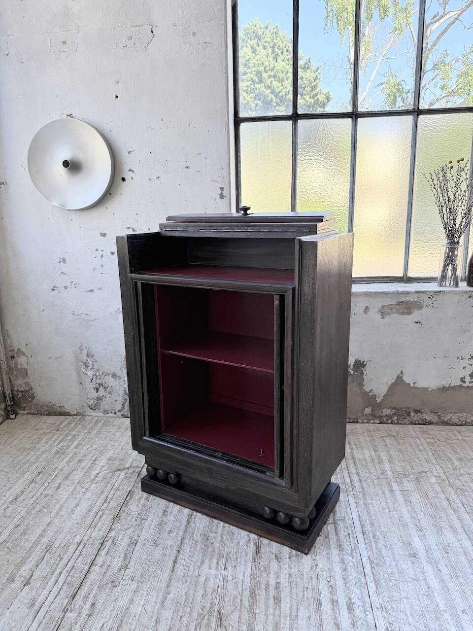 Meuble bar art déco Hoffmann Chaleyssin 1940