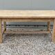 Table de ferme poncée 176 cm