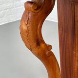 20th century Davenport desk with walnut piano top